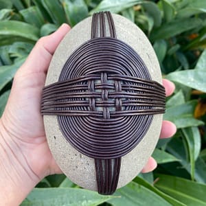 Woven sea stone  (large) #53