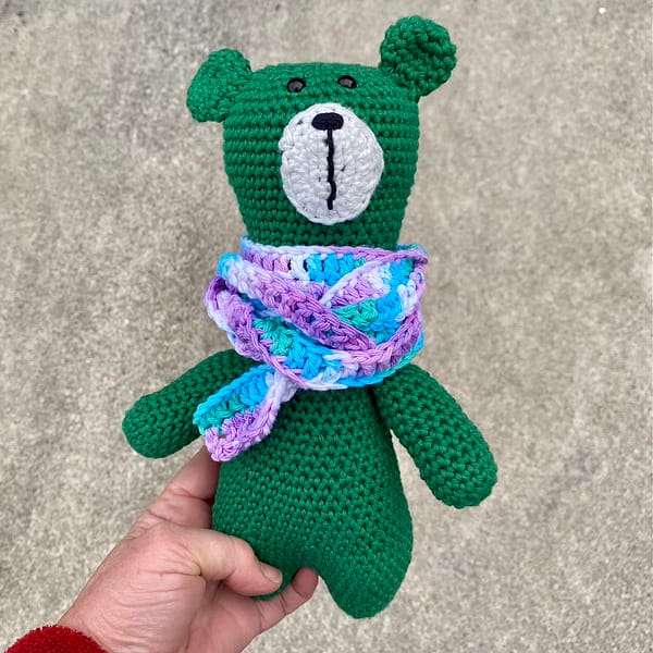 Olivia (or Oliver) the bear