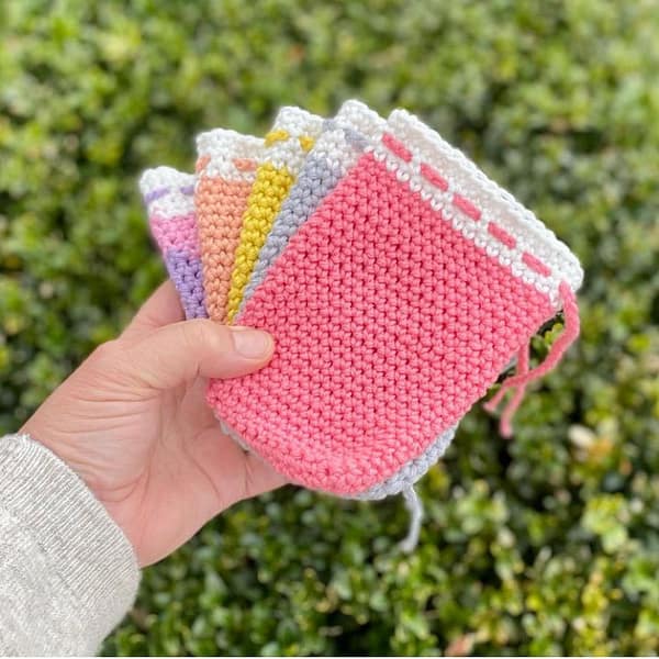 Soap sacks / soap saver bags (organic cotton) - Image 2