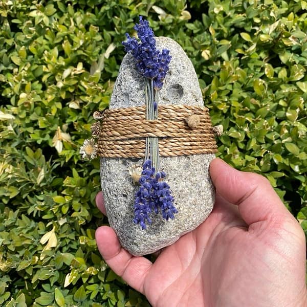 Woven sea stone #31